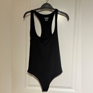 Black Sleeveless Bodysuit